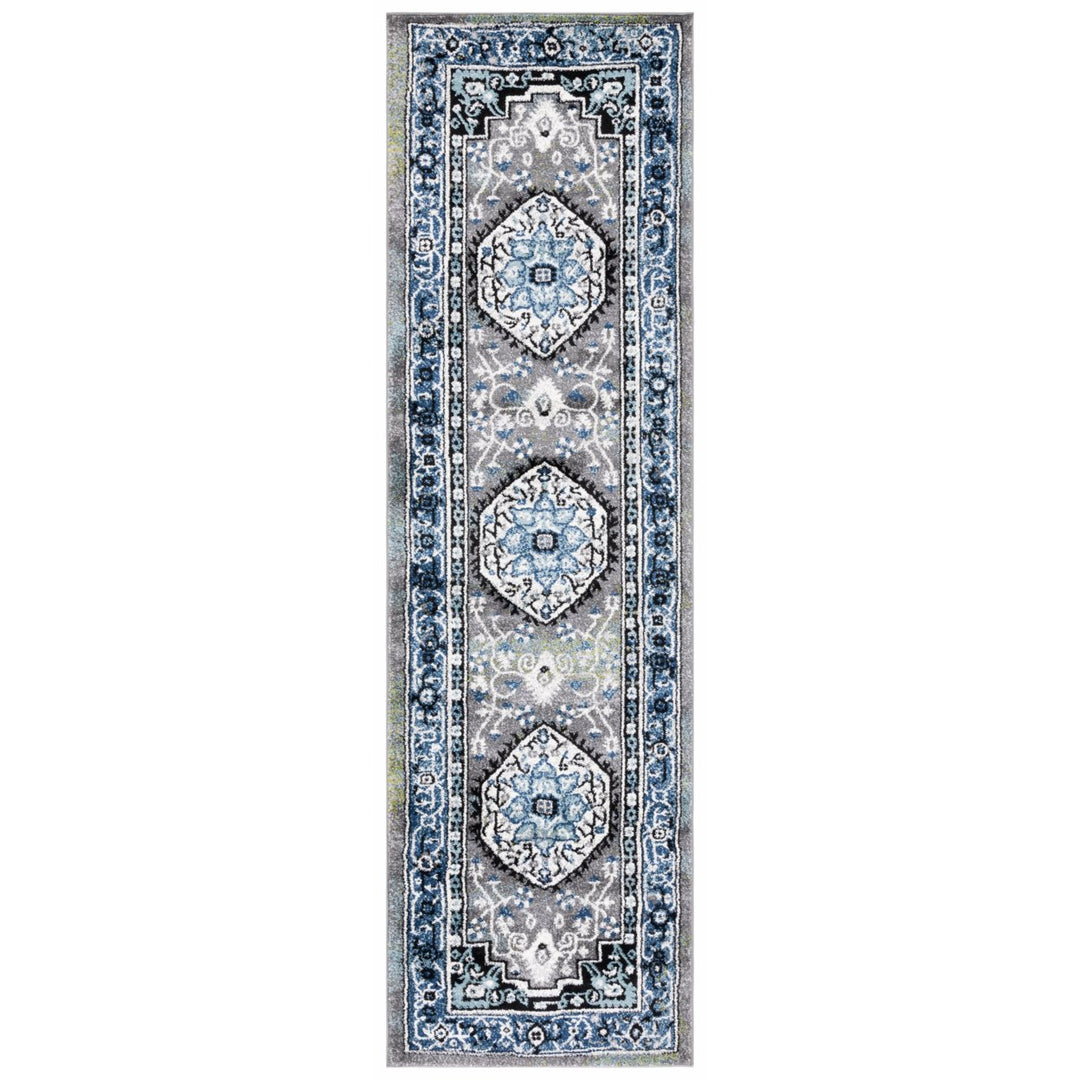 SAFAVIEH Vintage Hamadan VTH264M Blue / Grey Rug Image 1