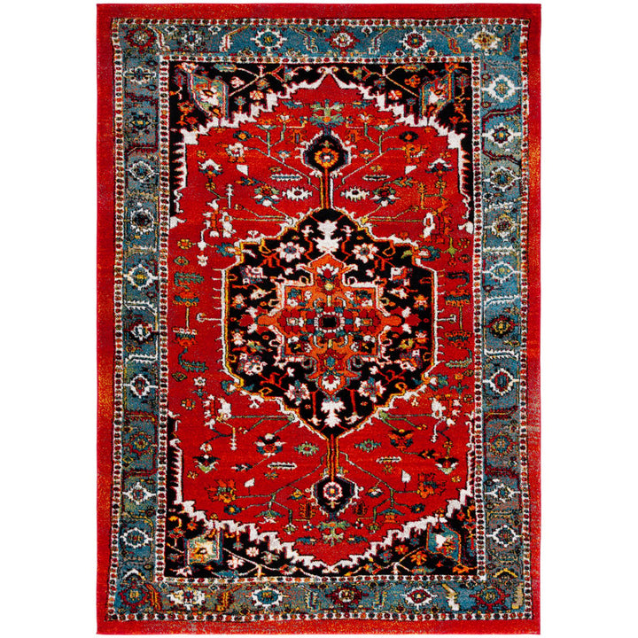 SAFAVIEH Vintage Hamadan VTH266Q Red / Blue Rug Image 1