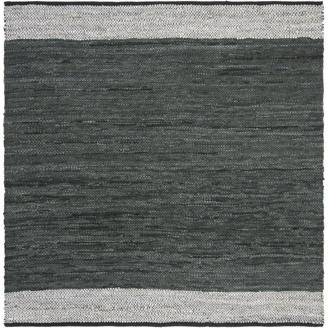 SAFAVIEH Vintage Leather VTL201A Grey / Silver Rug Image 1