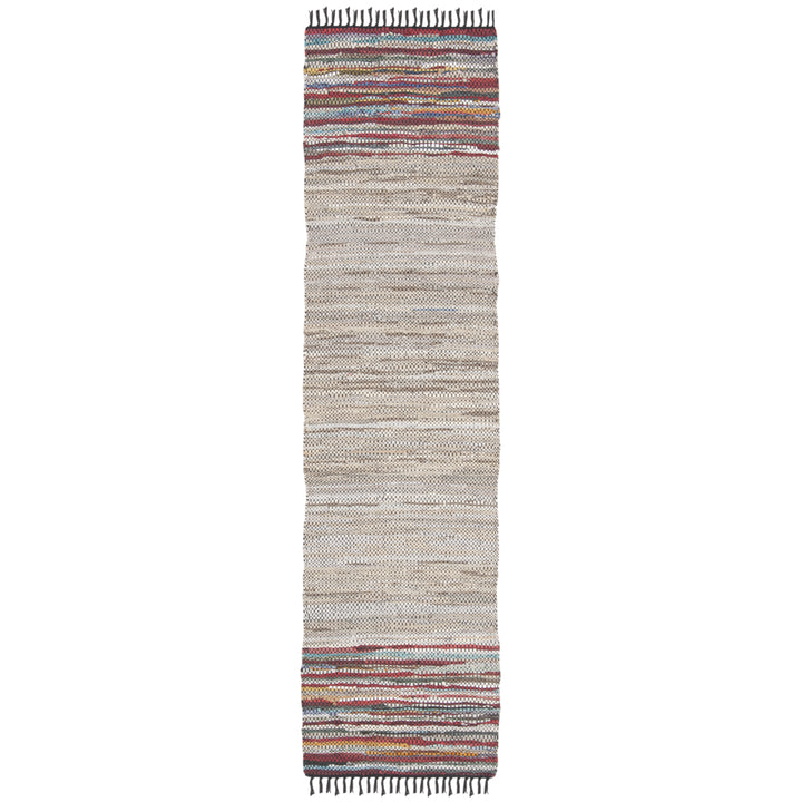 SAFAVIEH Vintage Leather VTL202H Beige / Multi Rug Image 3