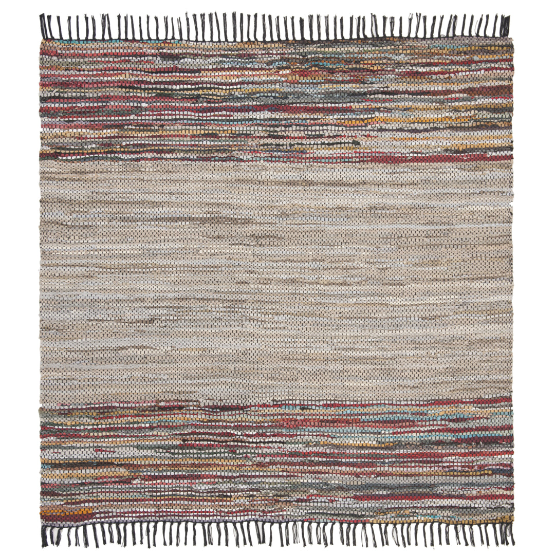 SAFAVIEH Vintage Leather VTL202H Beige / Multi Rug Image 4