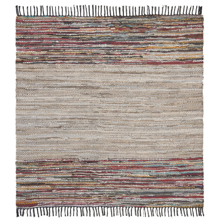 SAFAVIEH Vintage Leather VTL202H Beige / Multi Rug Image 1