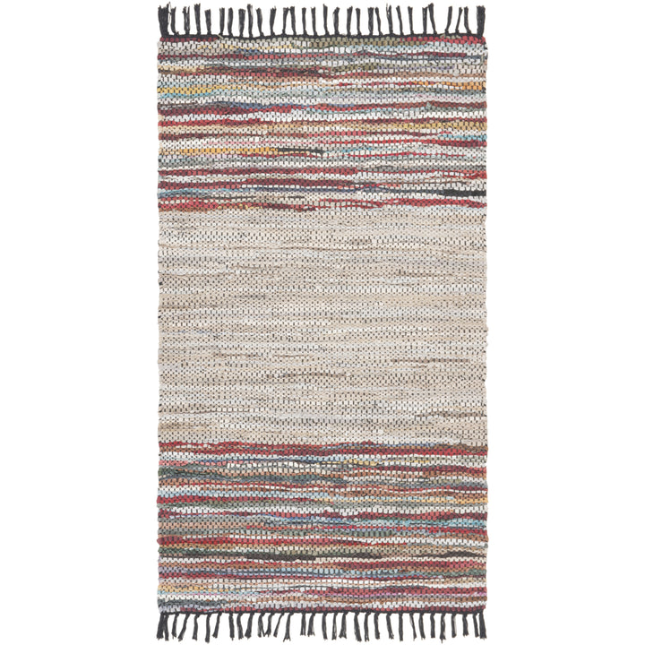 SAFAVIEH Vintage Leather VTL202H Beige / Multi Rug Image 8