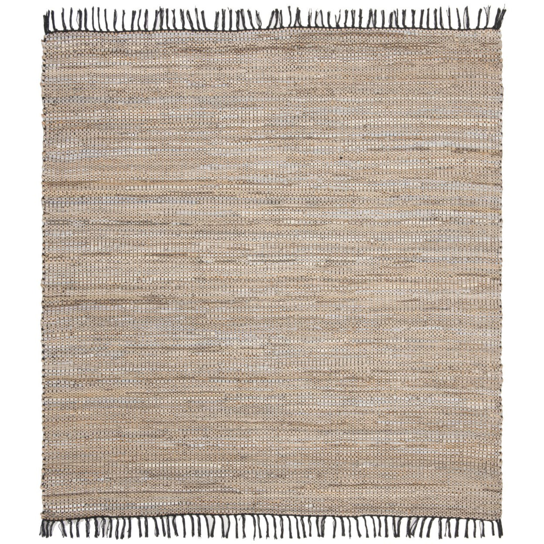 SAFAVIEH Vintage Leather VTL203B Handwoven Beige Rug Image 1