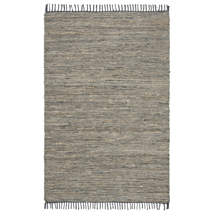 SAFAVIEH Vintage Leather VTL203F Handwoven Grey Rug Image 1