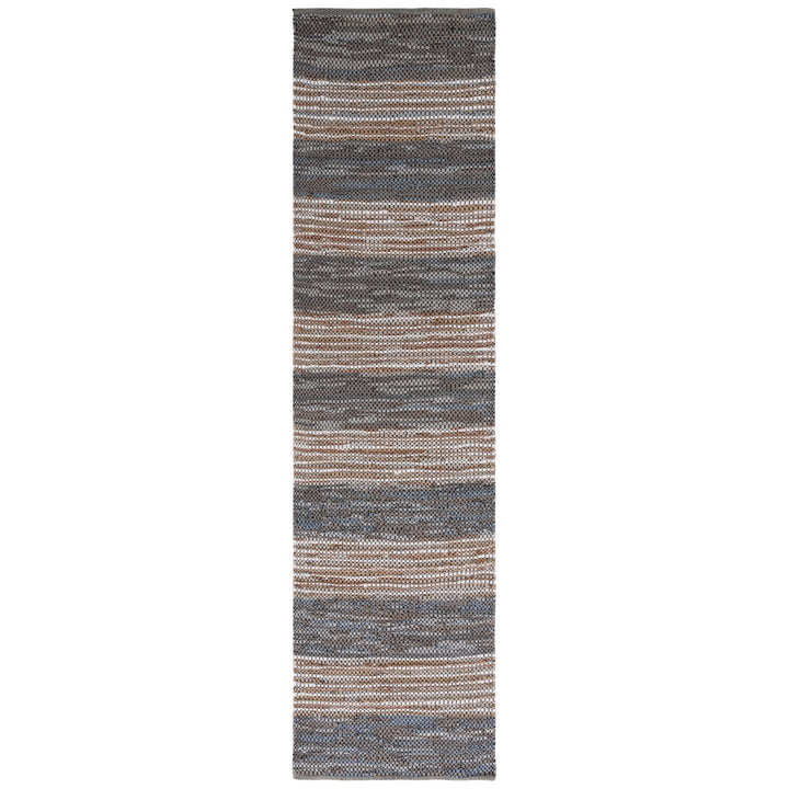 SAFAVIEH Vintage Leather VTL204F Grey / Natural Rug Image 1