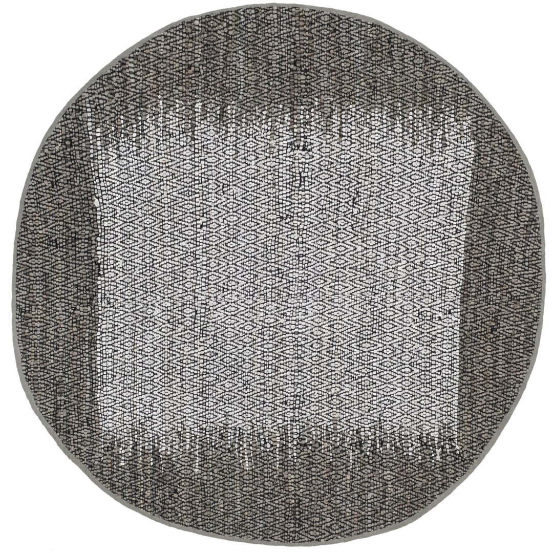 SAFAVIEH Vintage Leather VTL387A Light Grey / Grey Rug Image 1