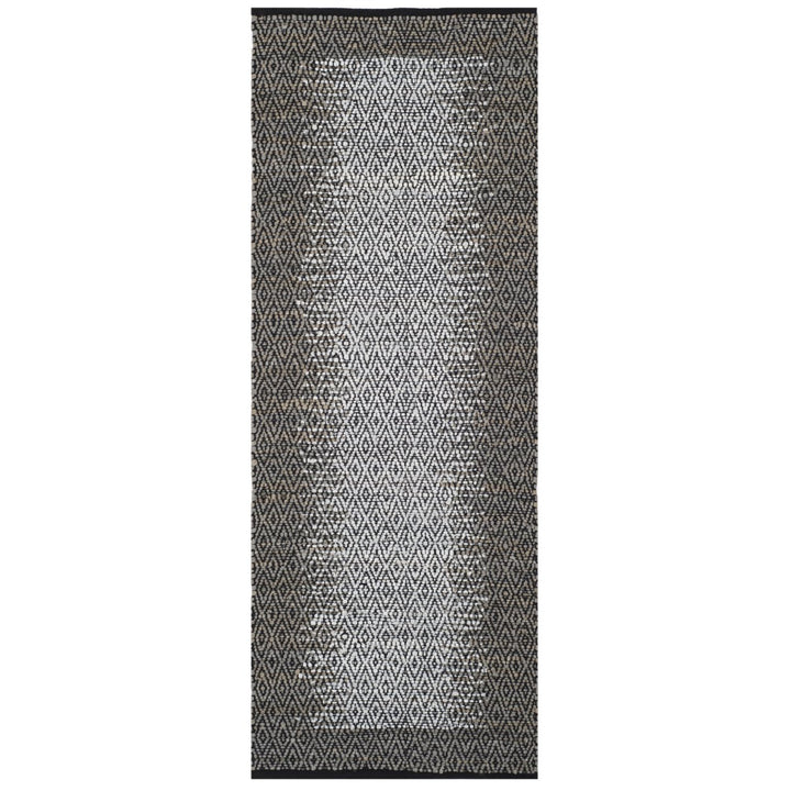 SAFAVIEH Vintage Leather VTL387A Light Grey / Grey Rug Image 5