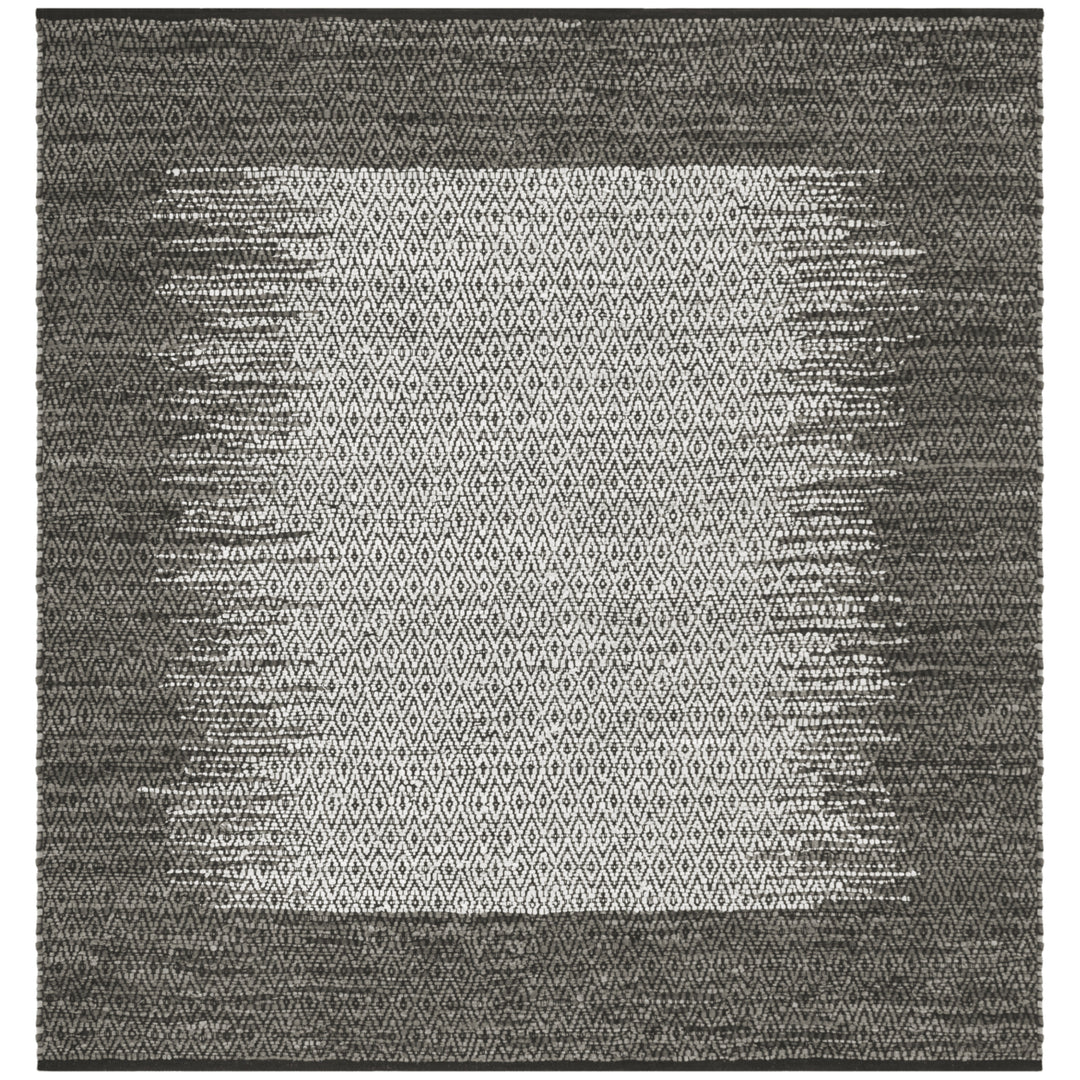 SAFAVIEH Vintage Leather VTL387A Light Grey / Grey Rug Image 6