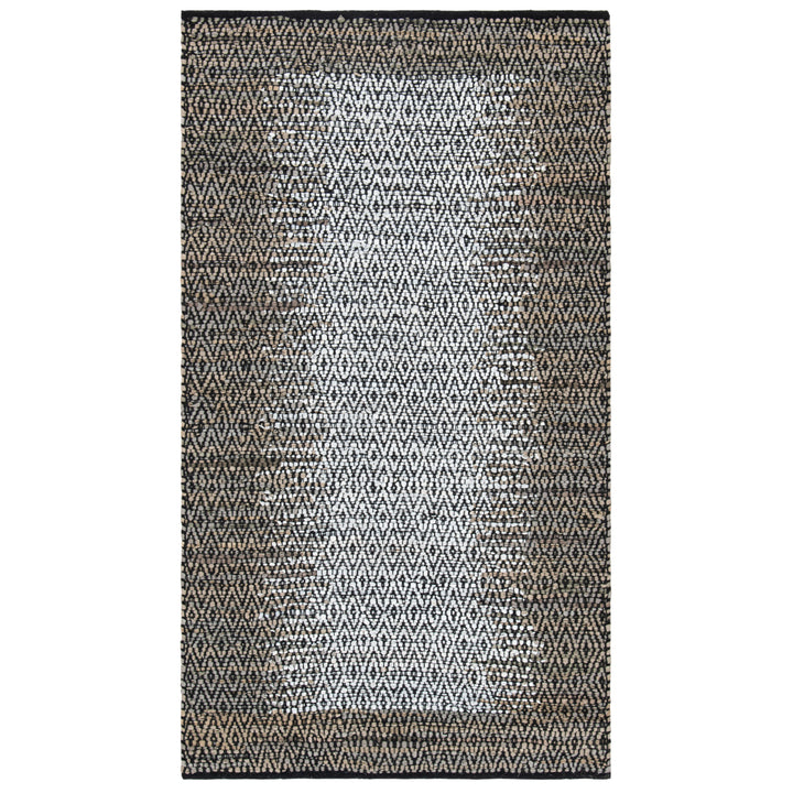 SAFAVIEH Vintage Leather VTL387A Light Grey / Grey Rug Image 9