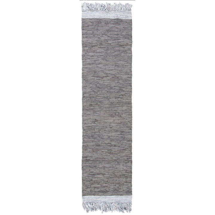 SAFAVIEH Vintage Leather VTL310D Light Grey / Taupe Rug Image 3