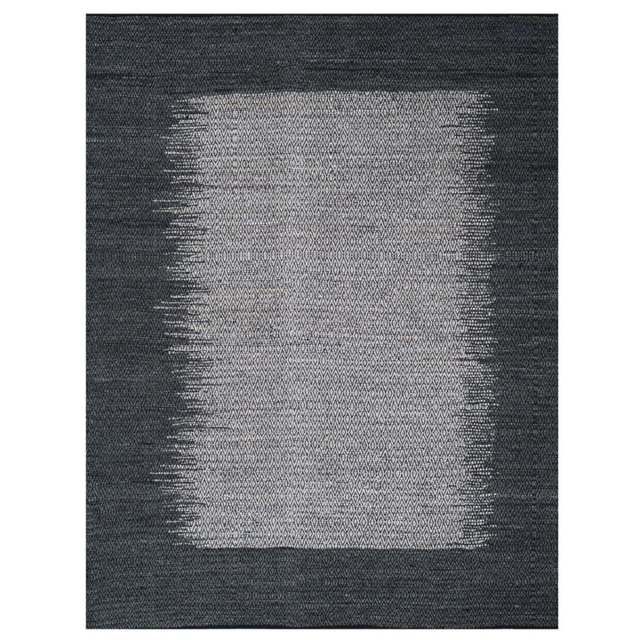 SAFAVIEH Vintage Leather VTL387B Light Grey / Charcoal Rug Image 1