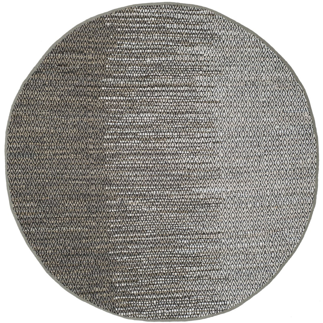 SAFAVIEH Vintage Leather VTL388A Light Grey / Grey Rug Image 4