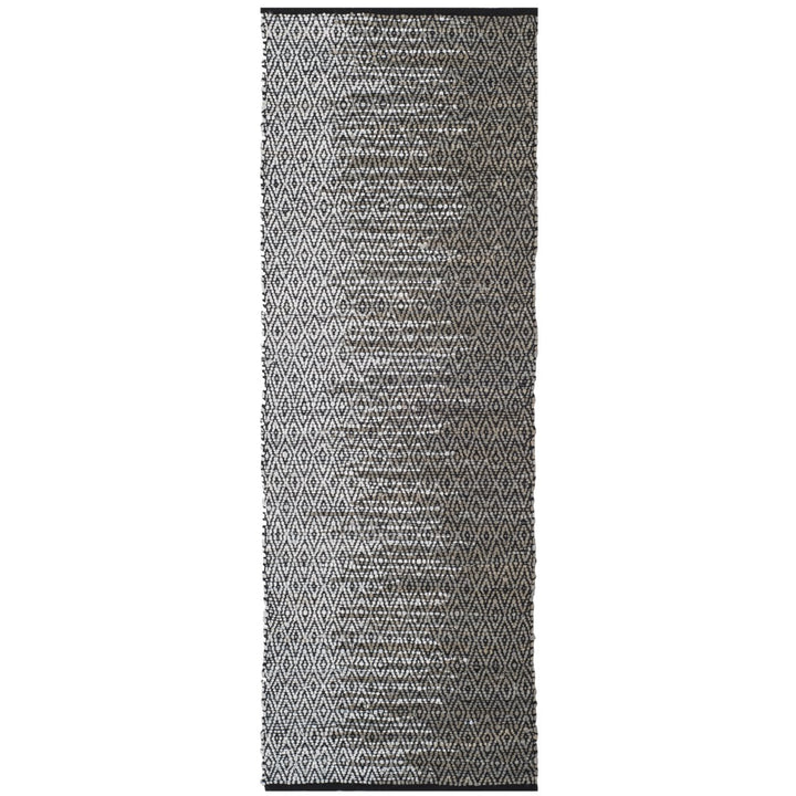 SAFAVIEH Vintage Leather VTL388A Light Grey / Grey Rug Image 5