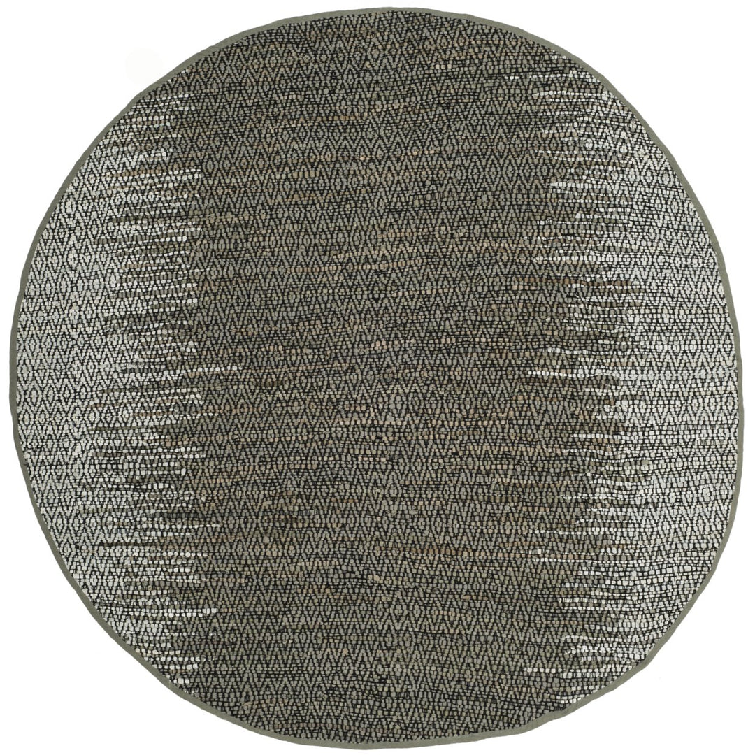 SAFAVIEH Vintage Leather VTL389A Light Grey / Grey Rug Image 1