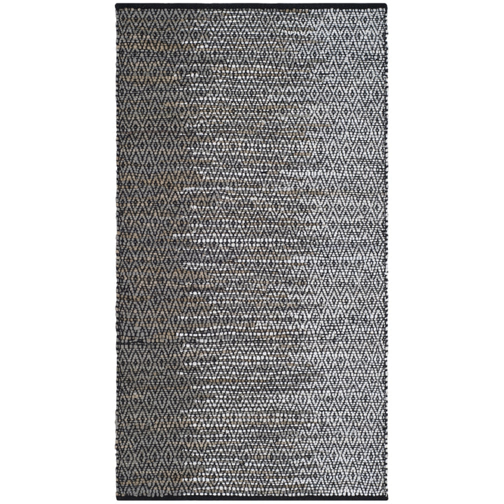 SAFAVIEH Vintage Leather VTL388A Light Grey / Grey Rug Image 10