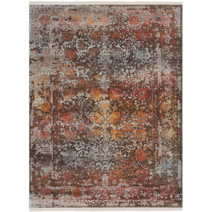 SAFAVIEH Vintage Persian VTP409D Brown / Multi Rug Image 7