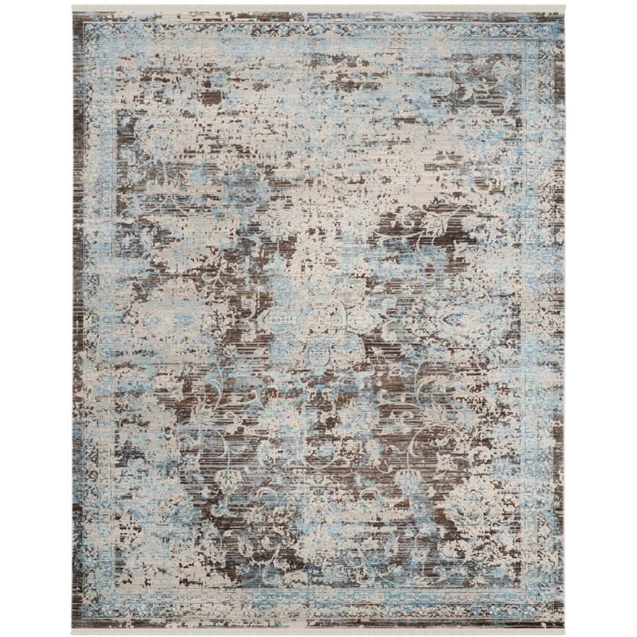 SAFAVIEH Vintage Persian VTP417T Brown /Light Blue Rug Image 1