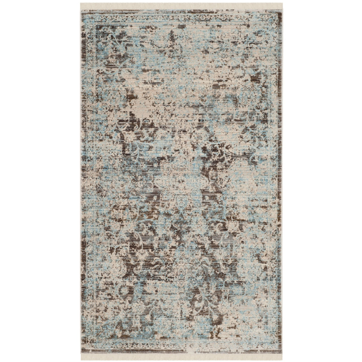 SAFAVIEH Vintage Persian VTP417T Brown /Light Blue Rug Image 8