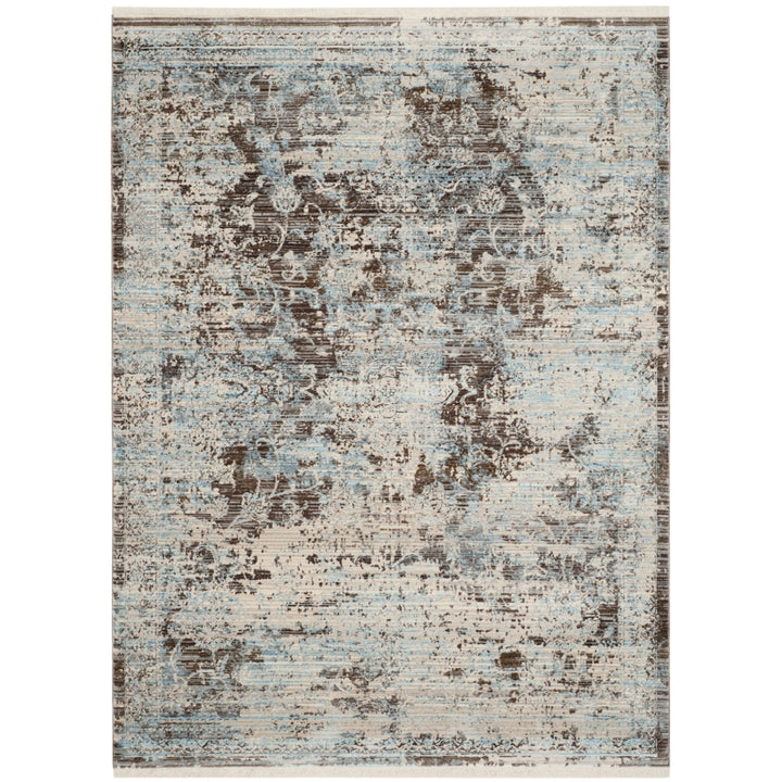 SAFAVIEH Vintage Persian VTP417T Brown /Light Blue Rug Image 9