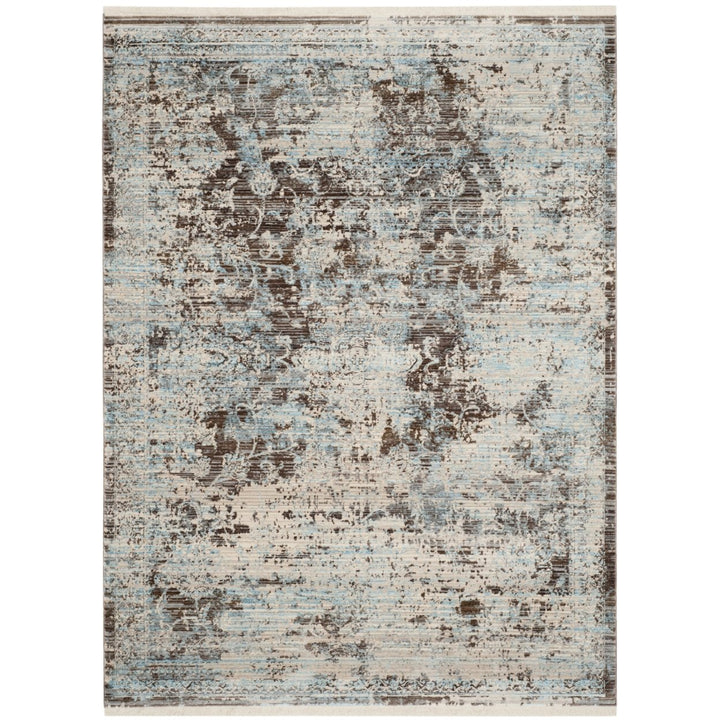 SAFAVIEH Vintage Persian VTP417T Brown /Light Blue Rug Image 1