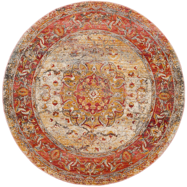 SAFAVIEH Vintage Persian VTP435P Saffron / Cream Rug Image 4