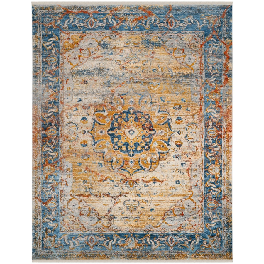 SAFAVIEH Vintage Persian VTP435B Blue / Multi Rug Image 1