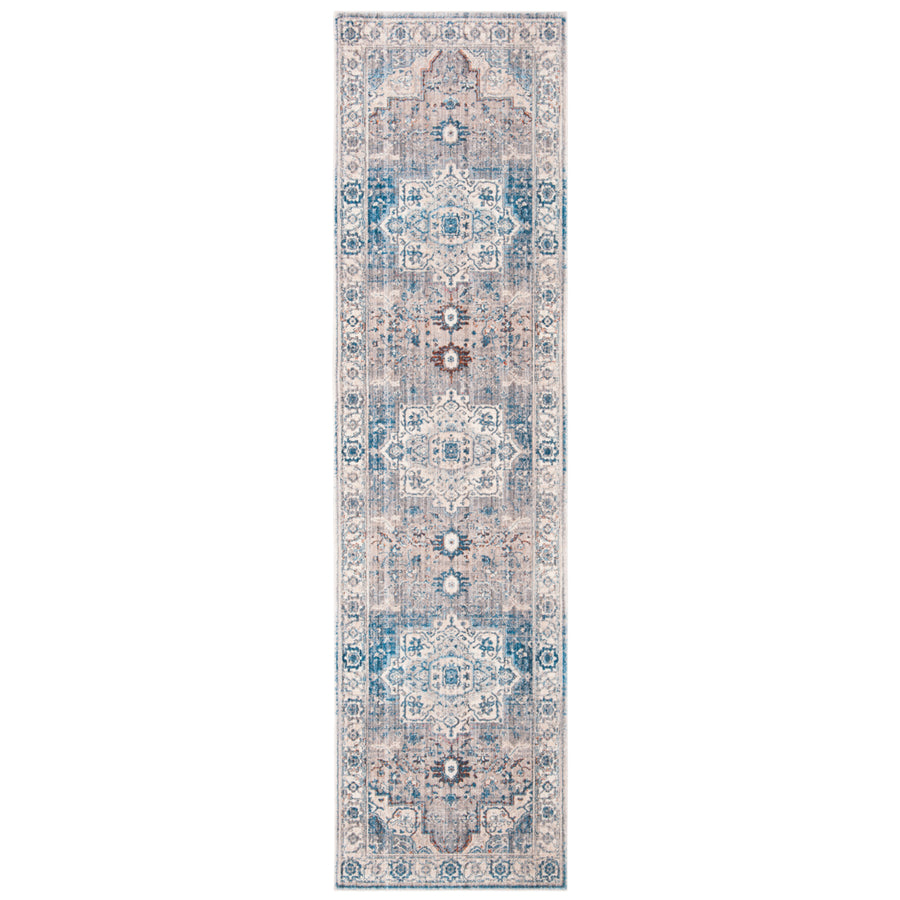 SAFAVIEH Vintage Persian VTP447F Grey / Blue Rug Image 1