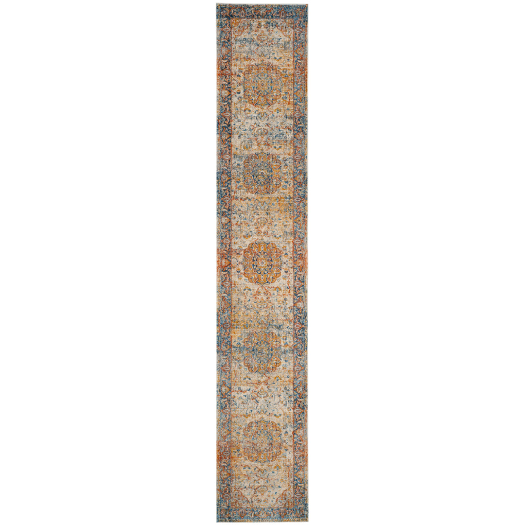 SAFAVIEH Vintage Persian VTP435B Blue / Multi Rug Image 2