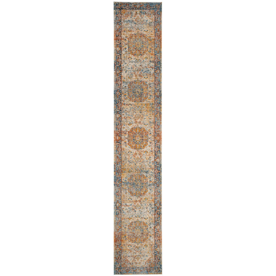 SAFAVIEH Vintage Persian VTP435B Blue / Multi Rug Image 1