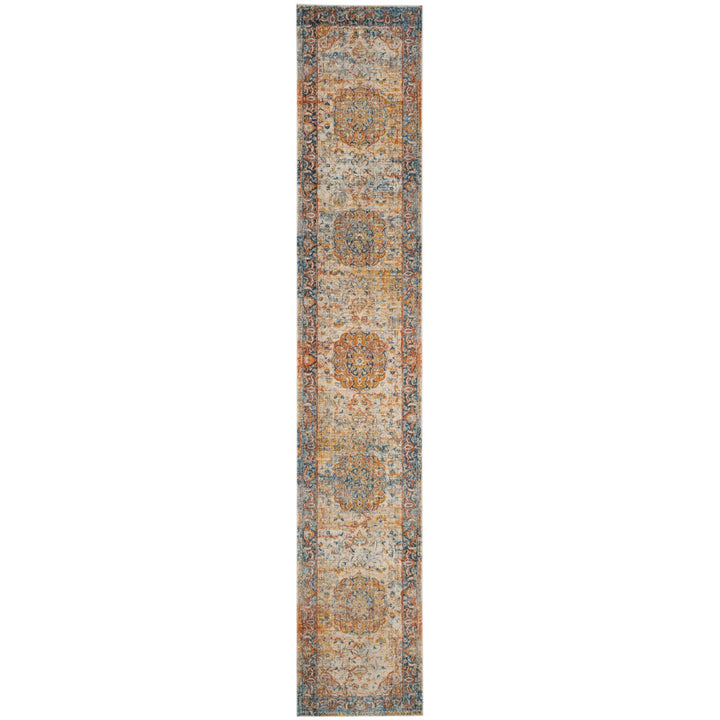 SAFAVIEH Vintage Persian VTP435B Blue / Multi Rug Image 1