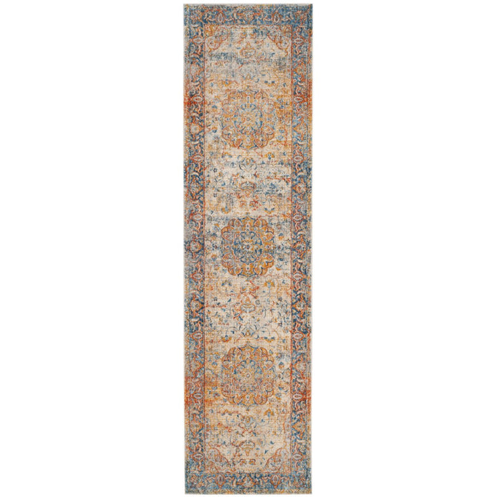 SAFAVIEH Vintage Persian VTP435B Blue / Multi Rug Image 1