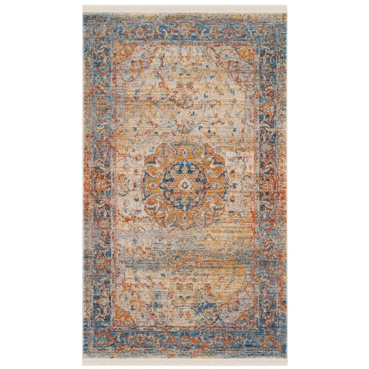 SAFAVIEH Vintage Persian VTP435B Blue / Multi Rug Image 4