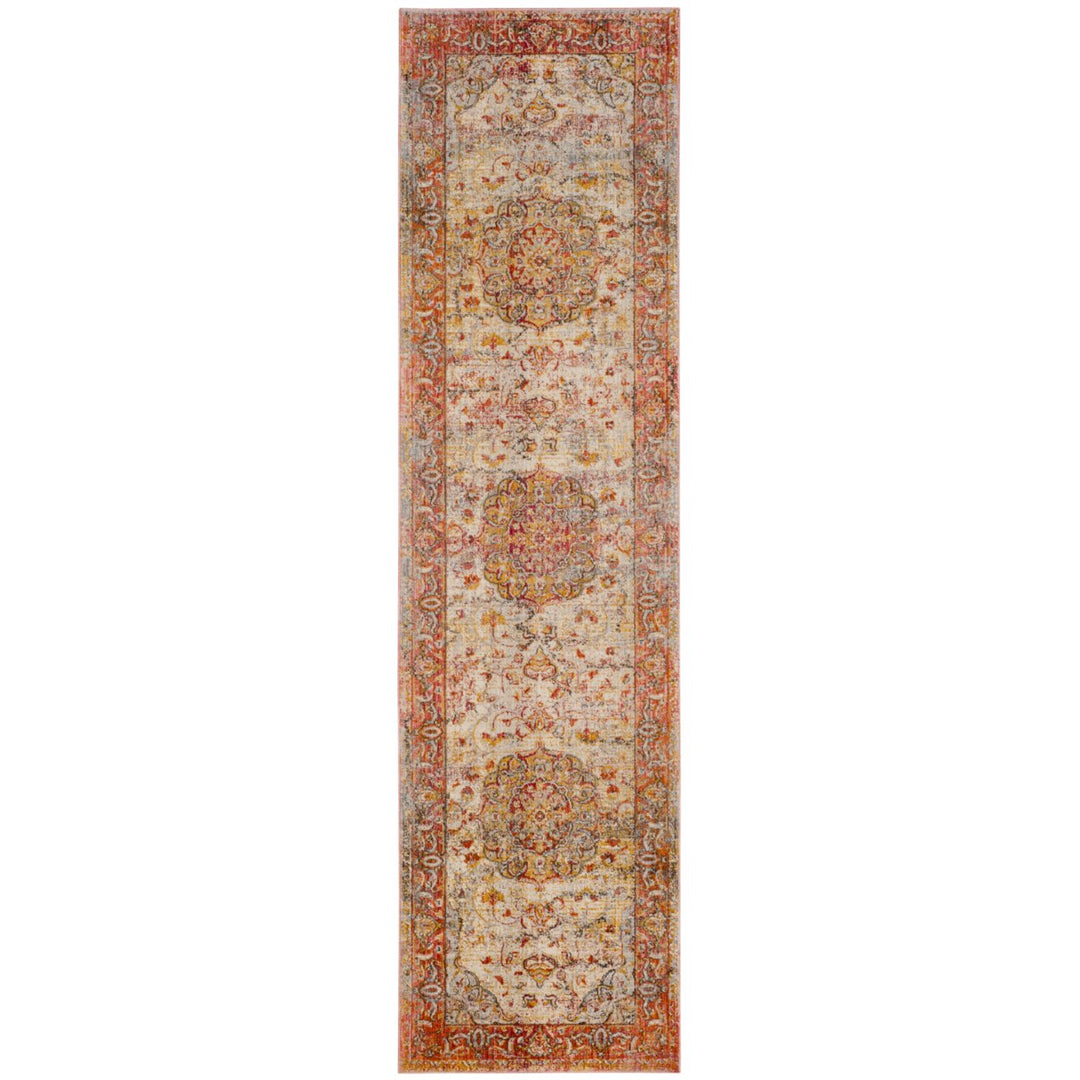 SAFAVIEH Vintage Persian VTP435P Saffron / Cream Rug Image 9