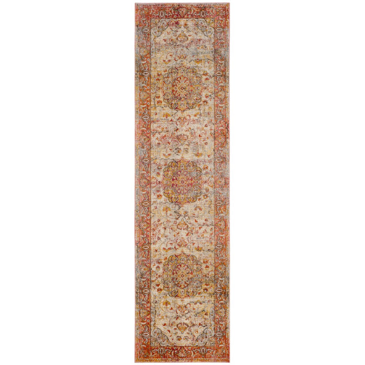 SAFAVIEH Vintage Persian VTP435P Saffron / Cream Rug Image 9