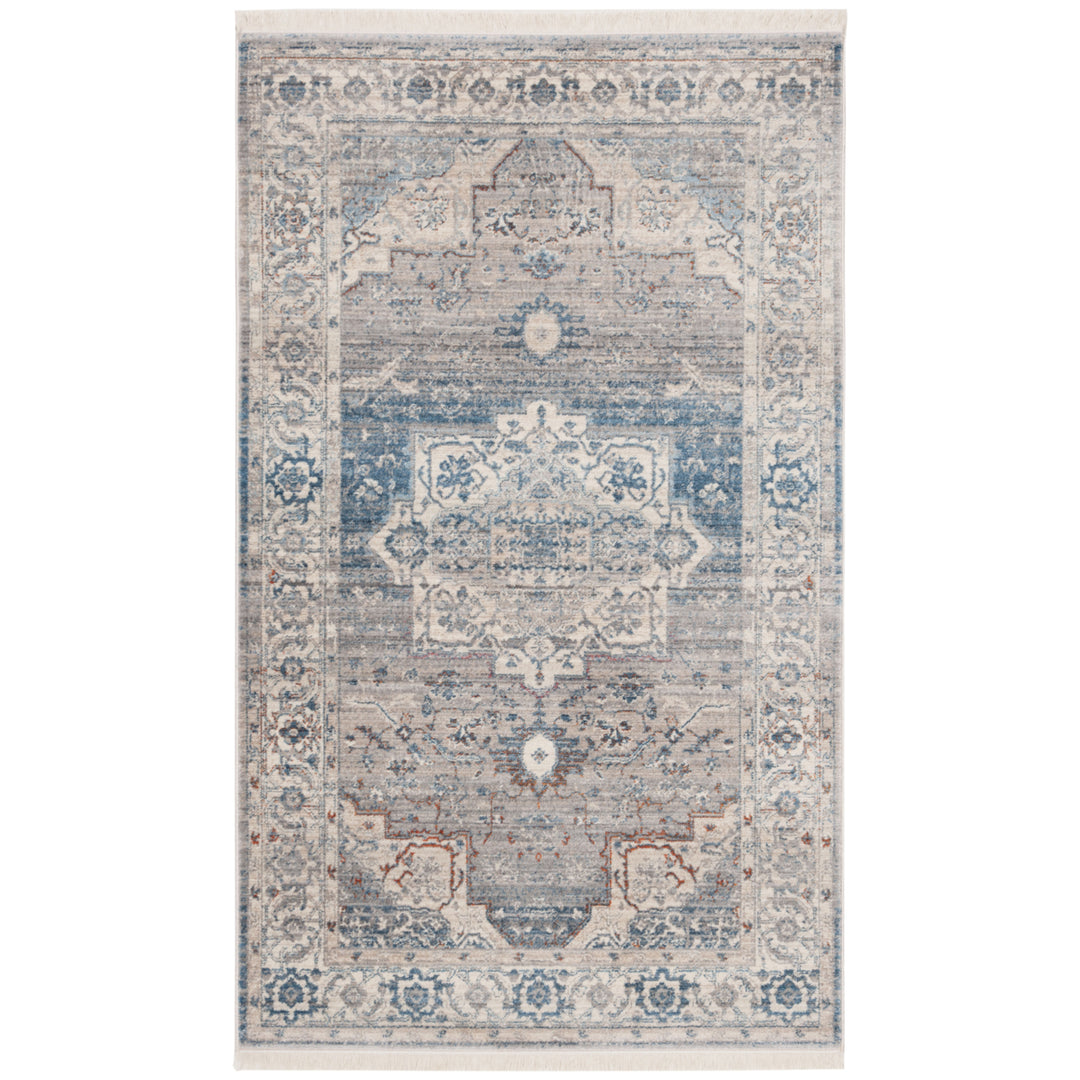 SAFAVIEH Vintage Persian VTP447F Grey / Blue Rug Image 6