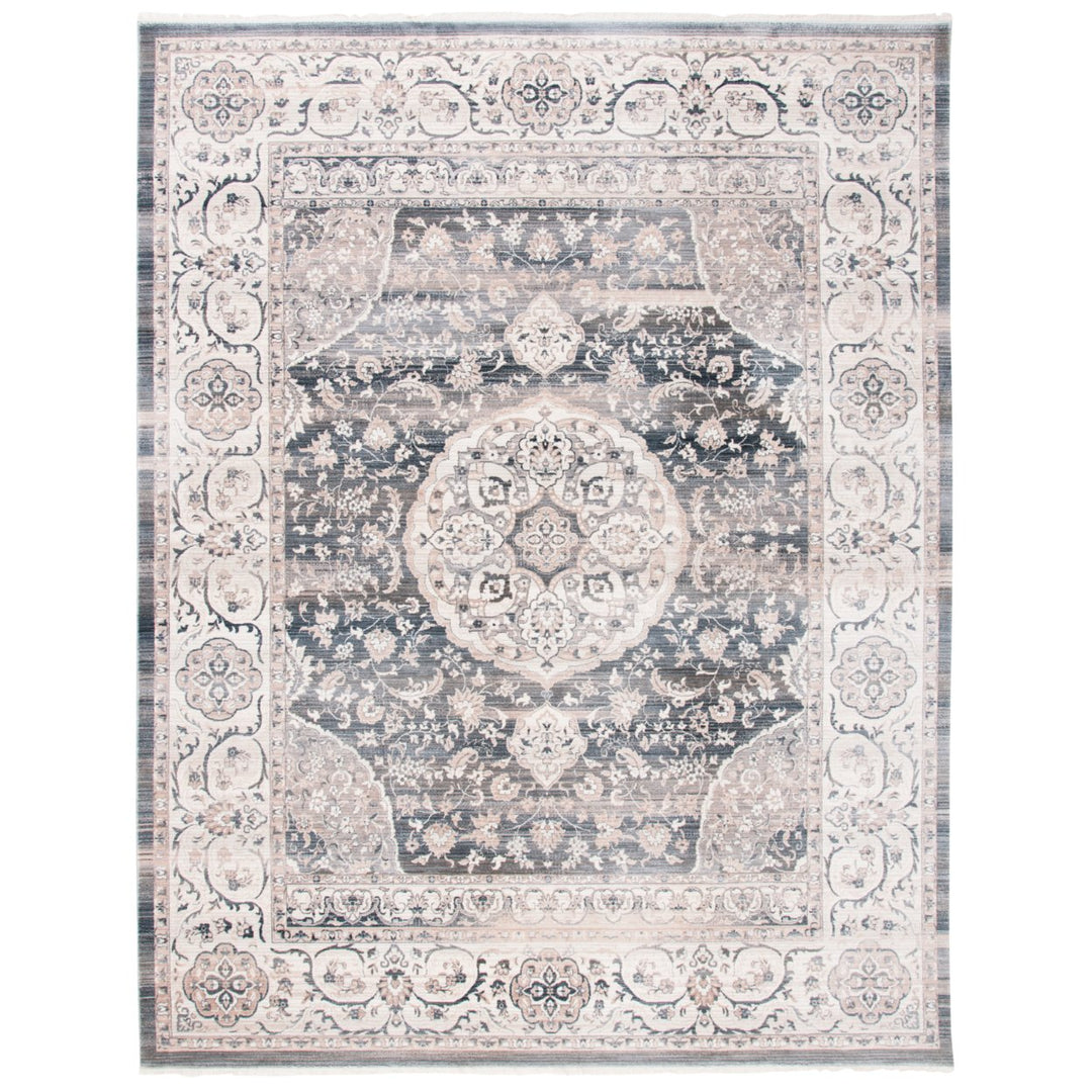 SAFAVIEH VTP457H Vintage Persian Dark Grey / Ivory Image 1