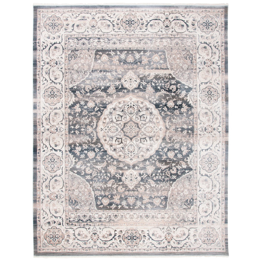 SAFAVIEH VTP457H Vintage Persian Dark Grey / Ivory Image 1