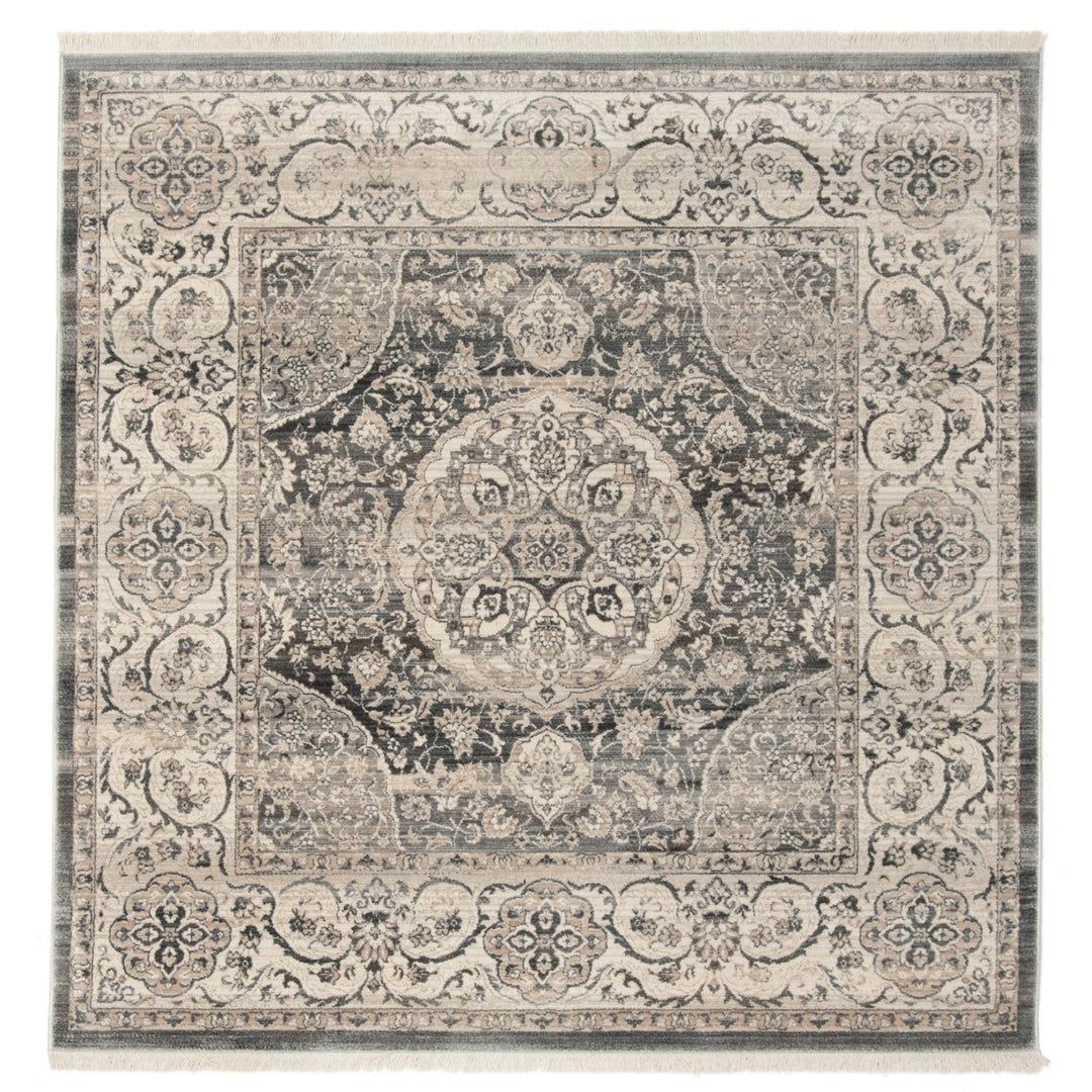 SAFAVIEH VTP457H Vintage Persian Dark Grey / Ivory Image 4