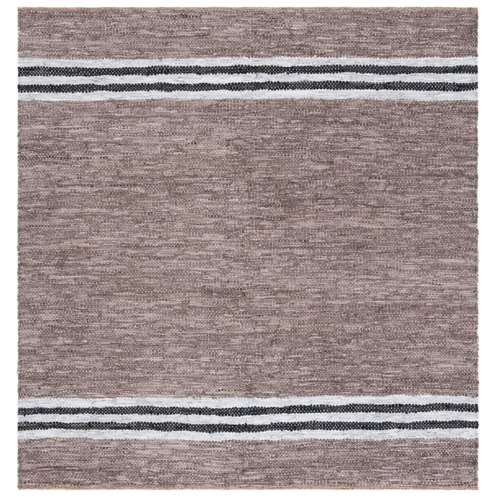 SAFAVIEH Vintage Leather VTL400F Grey / Ivory Rug Image 1