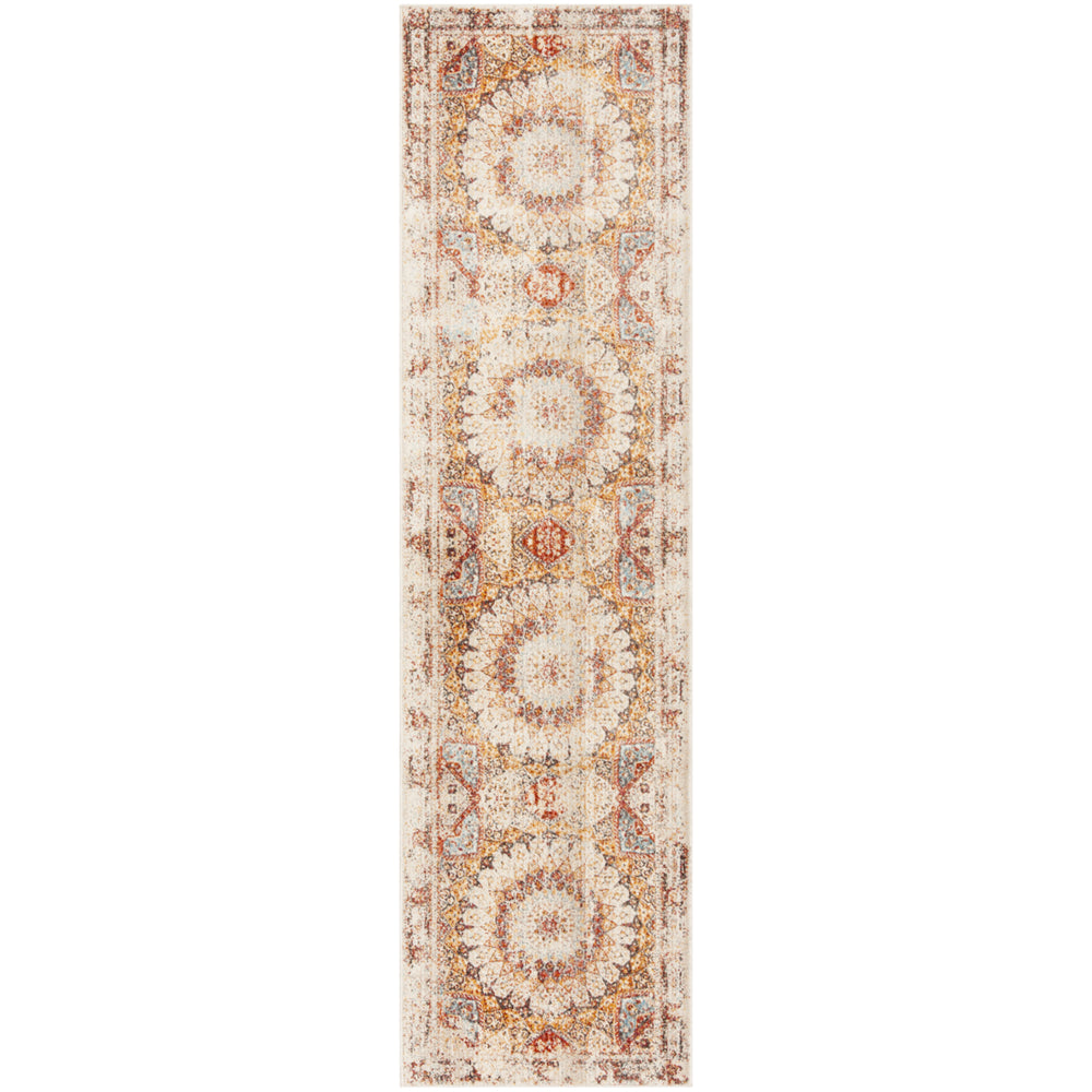 SAFAVIEH Vintage Persian VTP412R Cream / Rust Rug Image 2