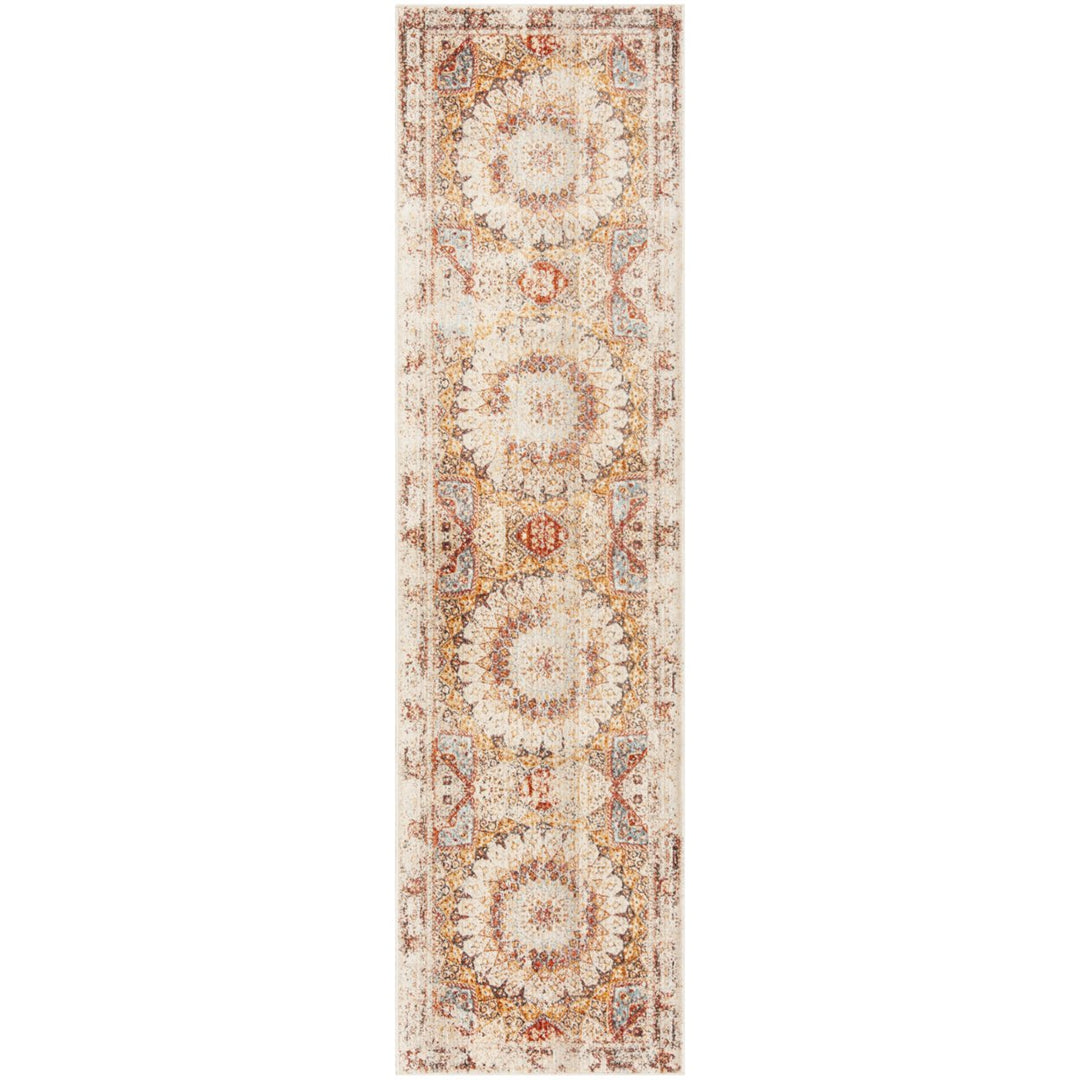 SAFAVIEH Vintage Persian VTP412R Cream / Rust Rug Image 1