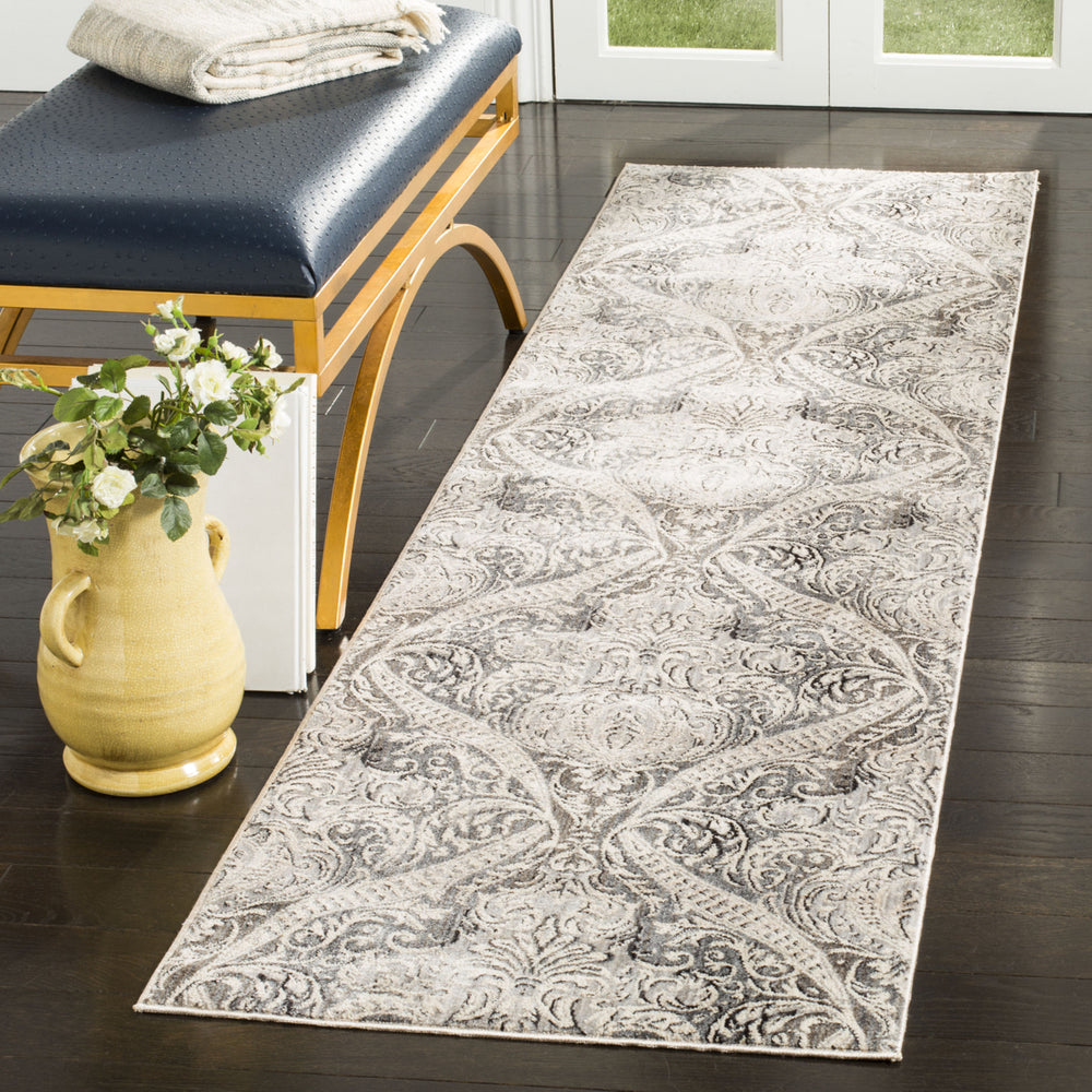 SAFAVIEH Vintage Persian VTP473F Grey / Charcoal Rug Image 2