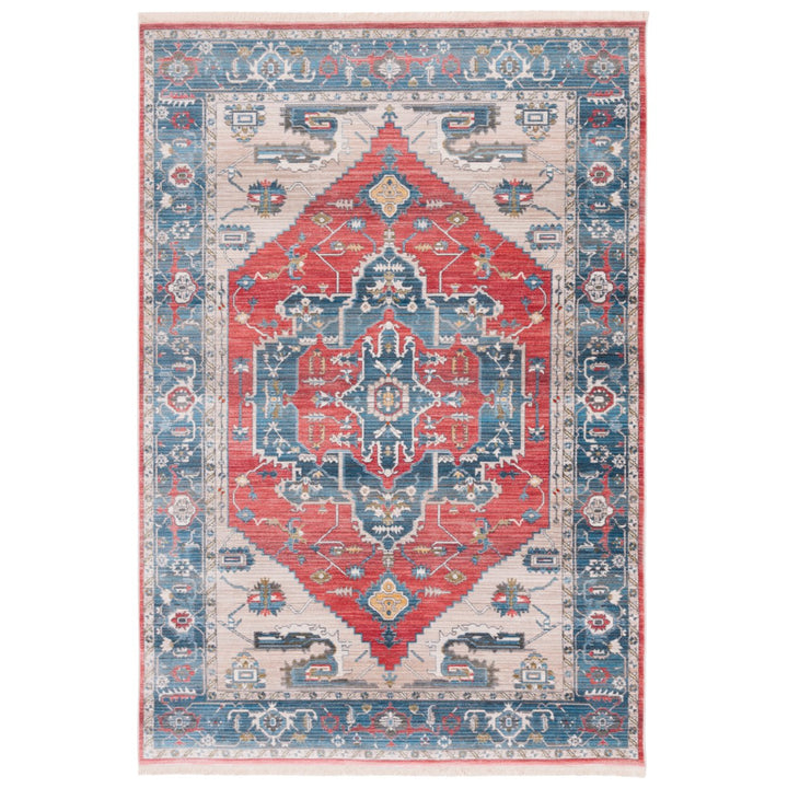 SAFAVIEH Vintage Persian Collection VTP477Q Red/Blue Rug Image 1