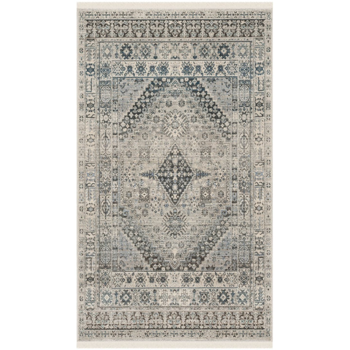 SAFAVIEH Vintage Persian VTP472F Grey / Blue Rug Image 1