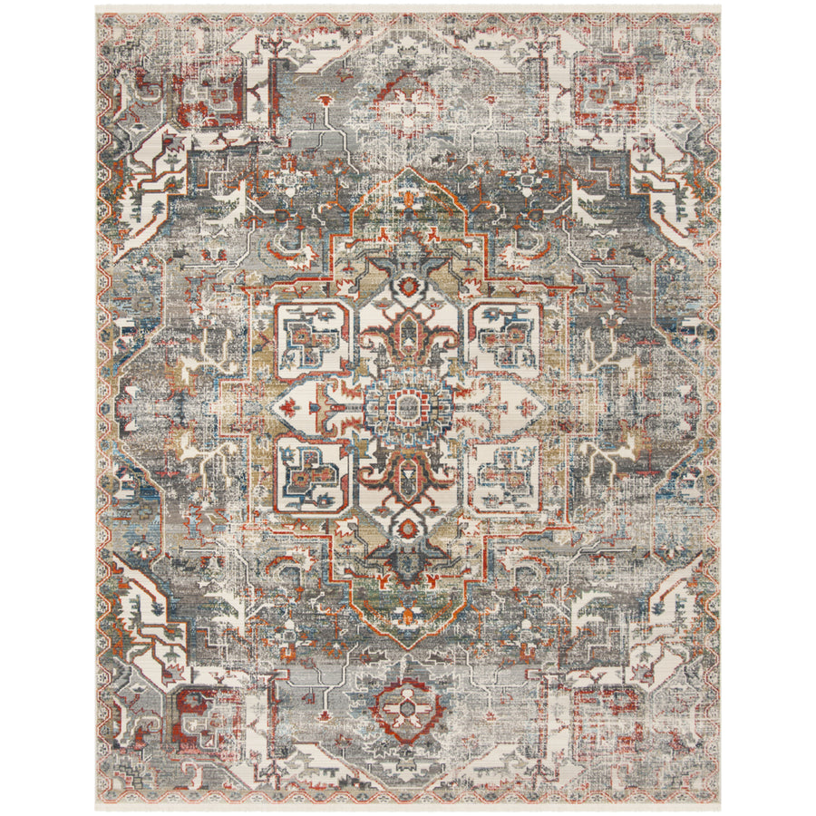 SAFAVIEH Vintage Persian VTP475H Charcoal / Olive Rug Image 1