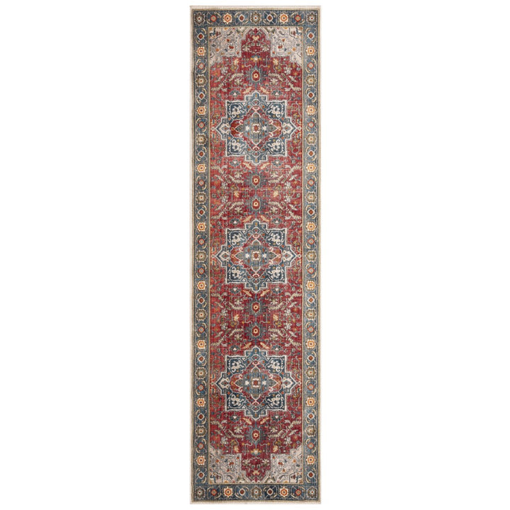 SAFAVIEH Vintage Persian Collection VTP478Q Red/Blue Rug Image 3