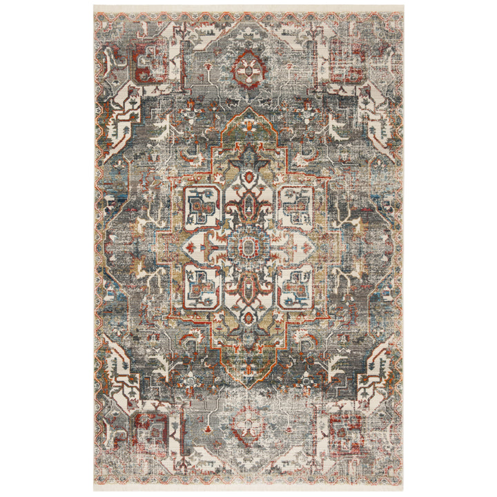 SAFAVIEH Vintage Persian VTP475H Charcoal / Olive Rug Image 5