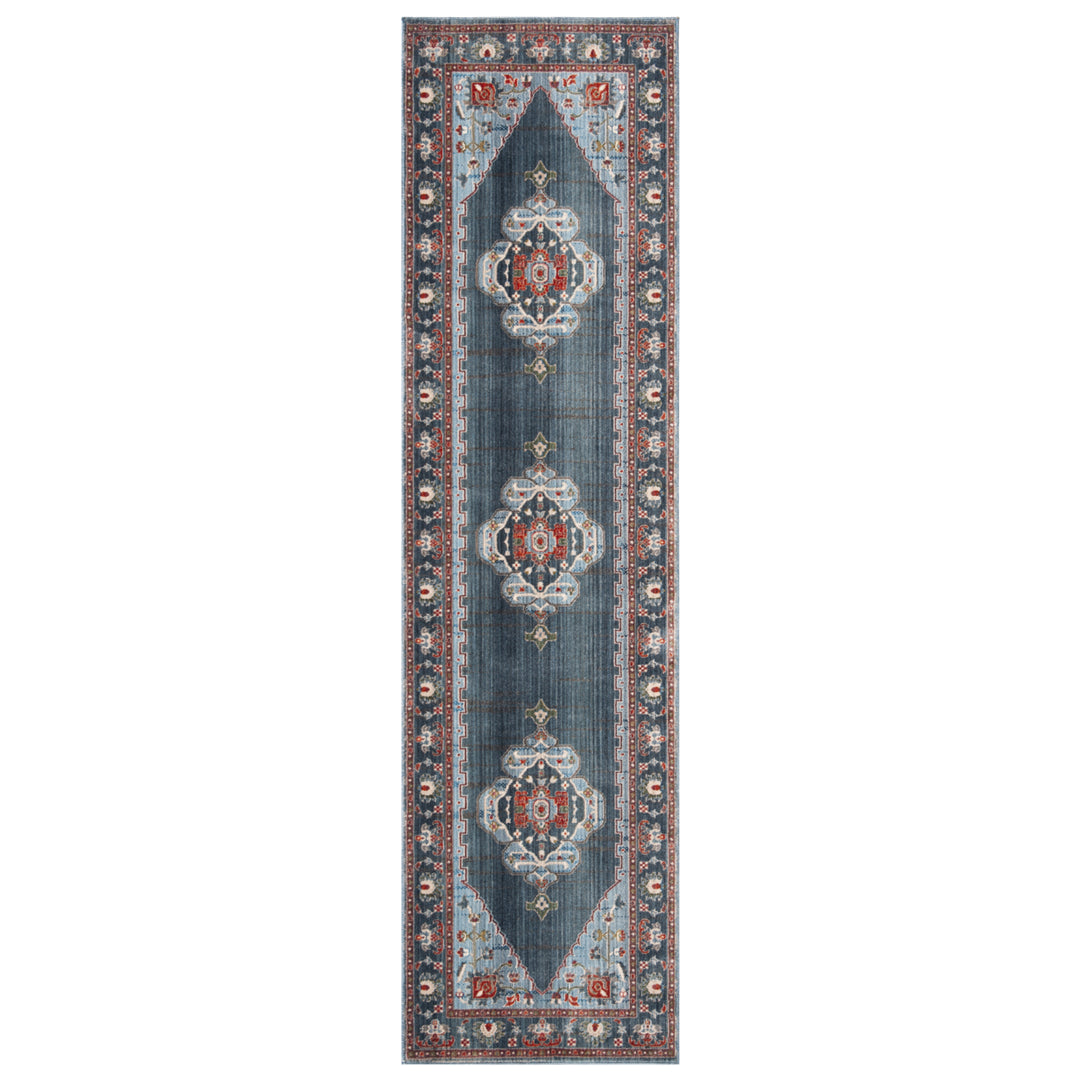 SAFAVIEH Vintage Persian VTP482M Blue / Light Blue Rug Image 3