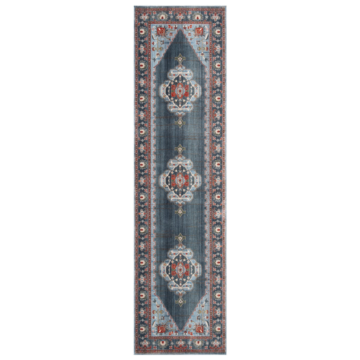 SAFAVIEH Vintage Persian VTP482M Blue / Light Blue Rug Image 3